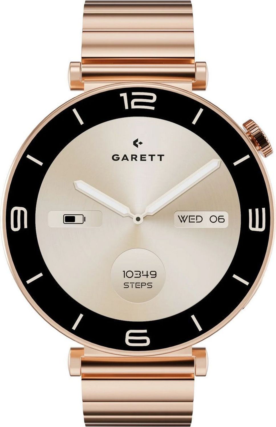 Smartwatch damski Garett Rose Różowe Złoto Stalowy (3).jpg